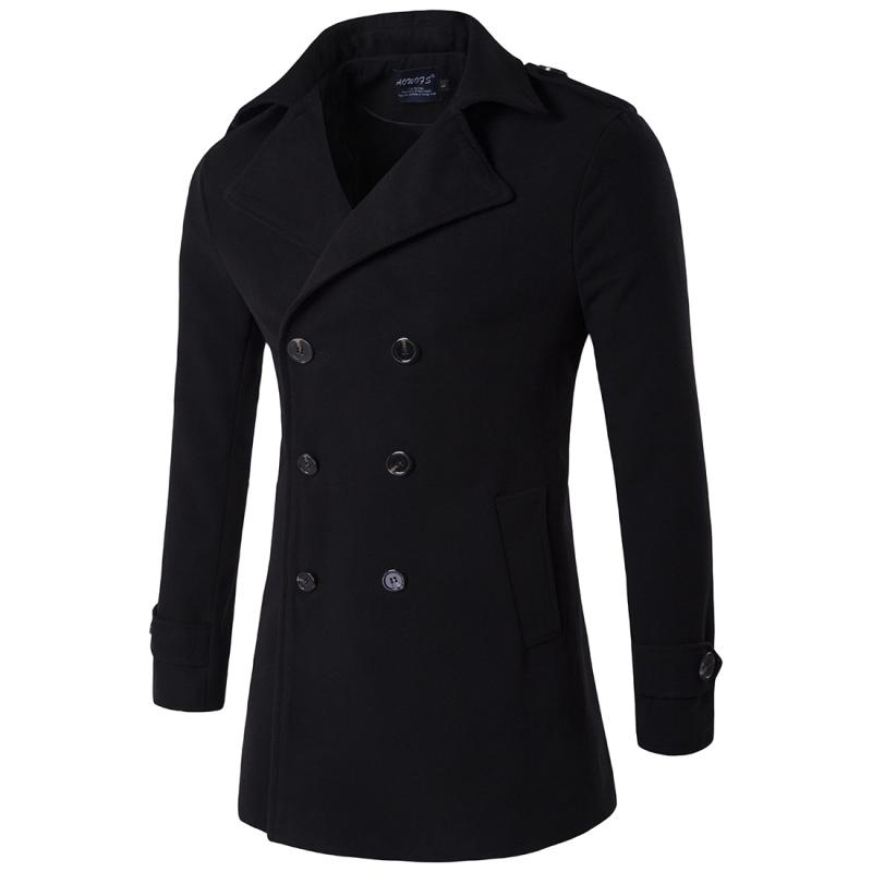 Outerwear | Mens Wool-Blend ‘Monaco’ Double-Breasted Coat