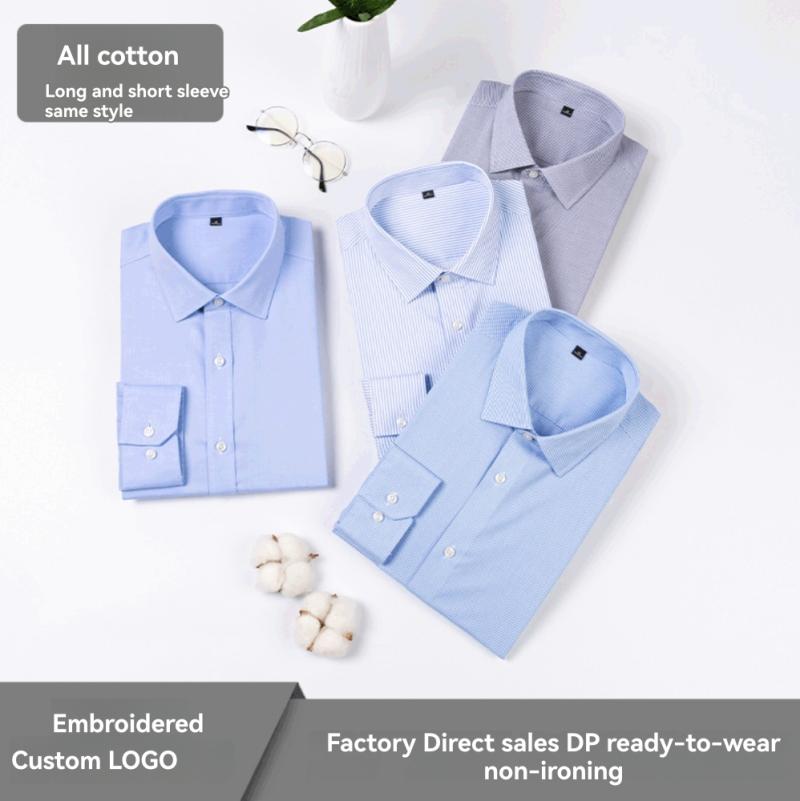 Shirts | Mens Travel Shirt’ Tailor Fit Cotton Shirt