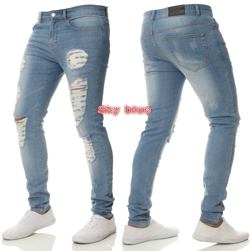 Jeans | Mens Stretch Denim Slim Fit Jeans